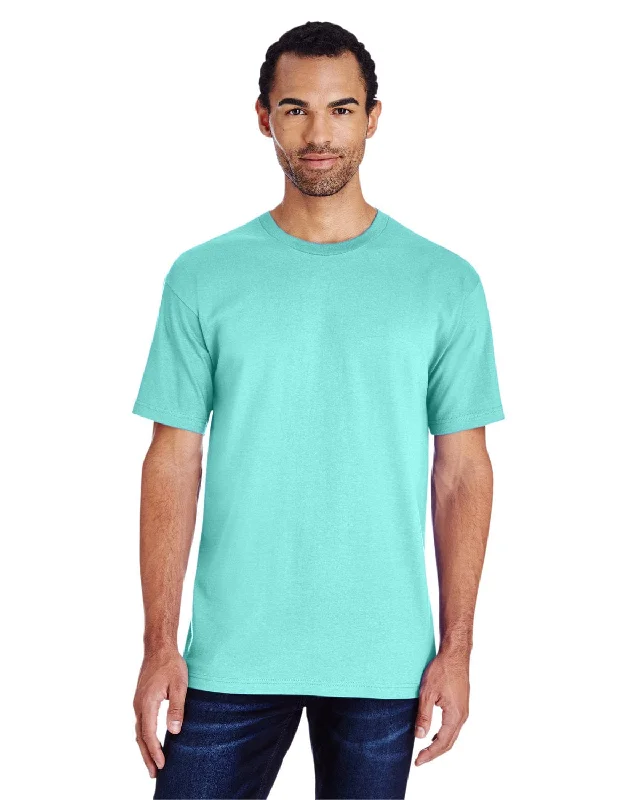 Gildan Hammer Heavyweight T-Shirt | Chalky Mint Fleece Fabric Down Fabric Feather Fabric