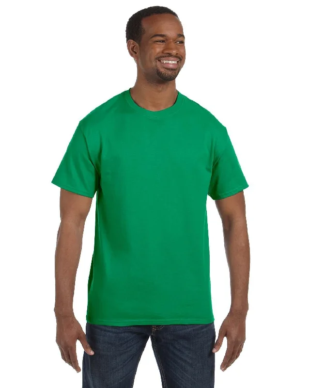 Hanes Authentic-T T-shirt | Kelly Green Fashionable Trendy Casual