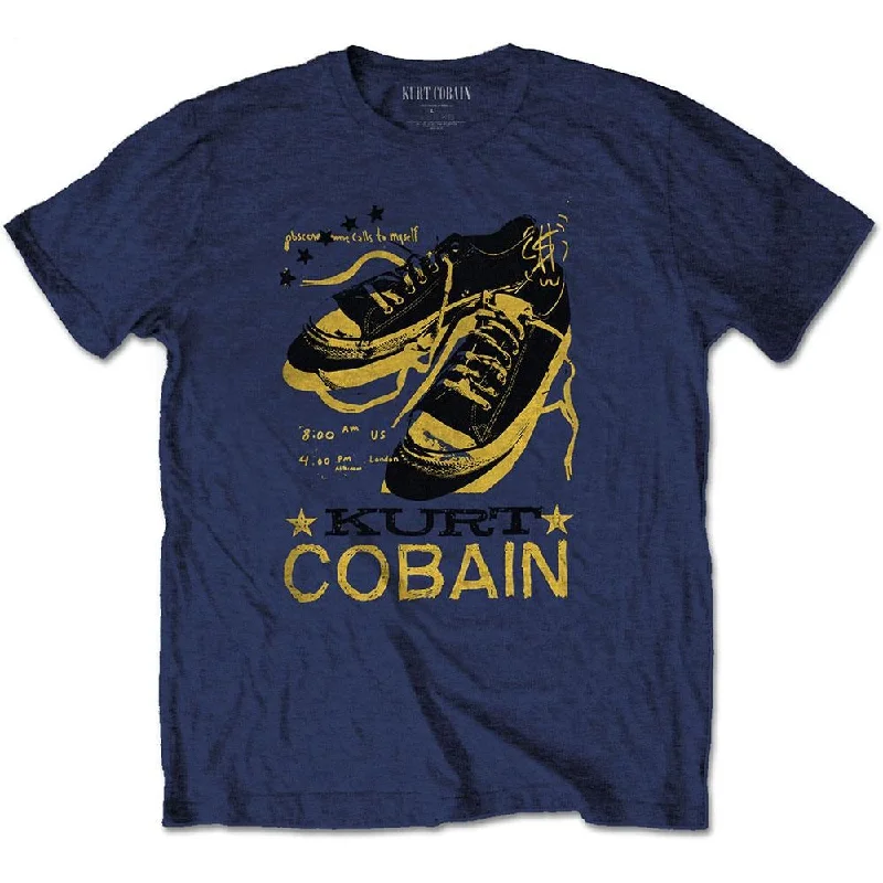 Kurt Cobain Kids T-Shirt: Laces Modern Contemporary Chic