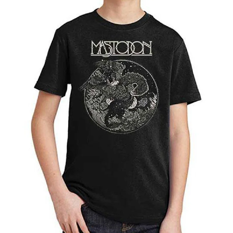 Mastodon Kids T-Shirt: Griffin Cotton Fabric Linen Fabric Terry Fabric