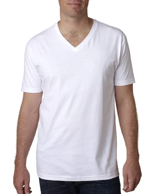 Next Level Mens Short Sleeve V-Neck Tee | White Mesh Blend Leather Blend Suede Blend Next Level Mens Short Sleeve V-Neck Tee | White Mesh Blend Leather Blend Suede Blend