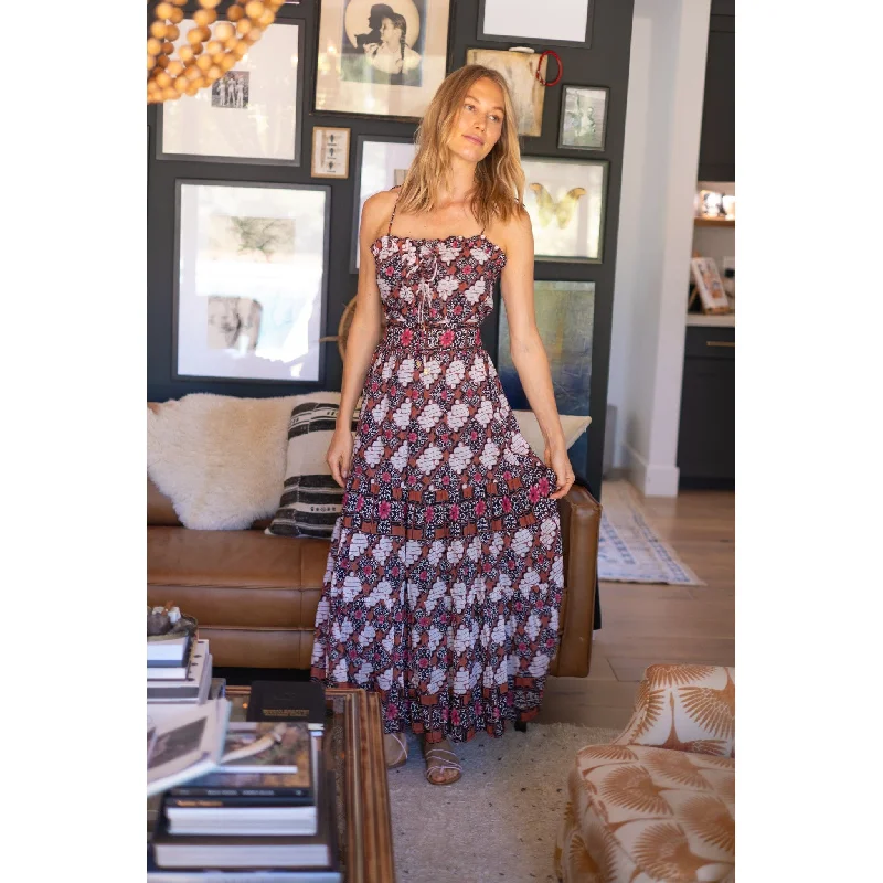 Libra Maxi Dress - Preorder Stylish V-Neck Maxi Dress