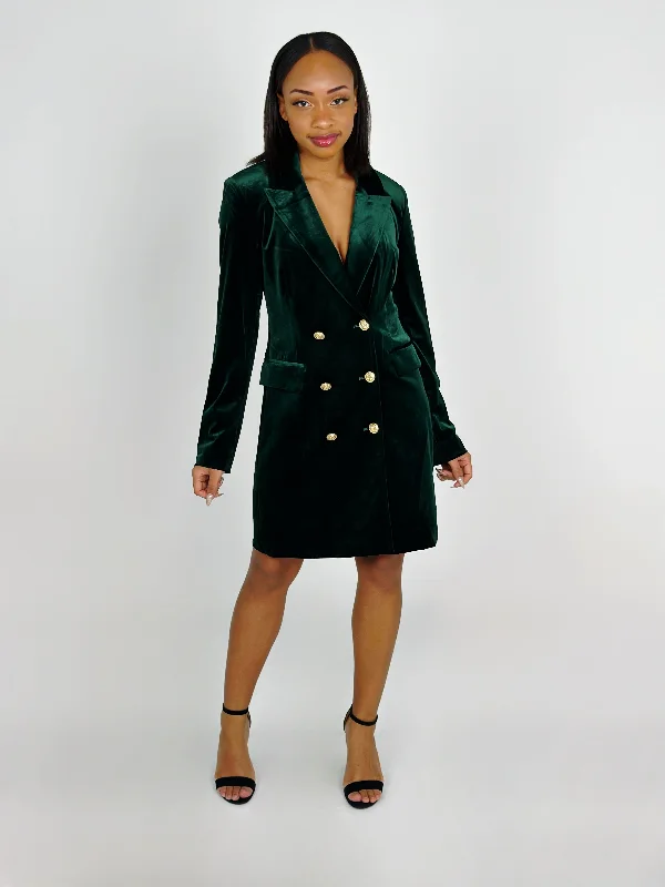 Green Dress Jacket Jacket Blazer Coat