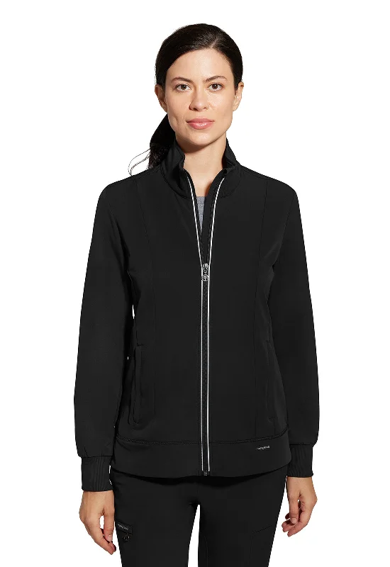 HH 360 - Women's Carly Stand Collar Jacket V-Neck Jacket Boat Neck Jacket Square Neck Jacket