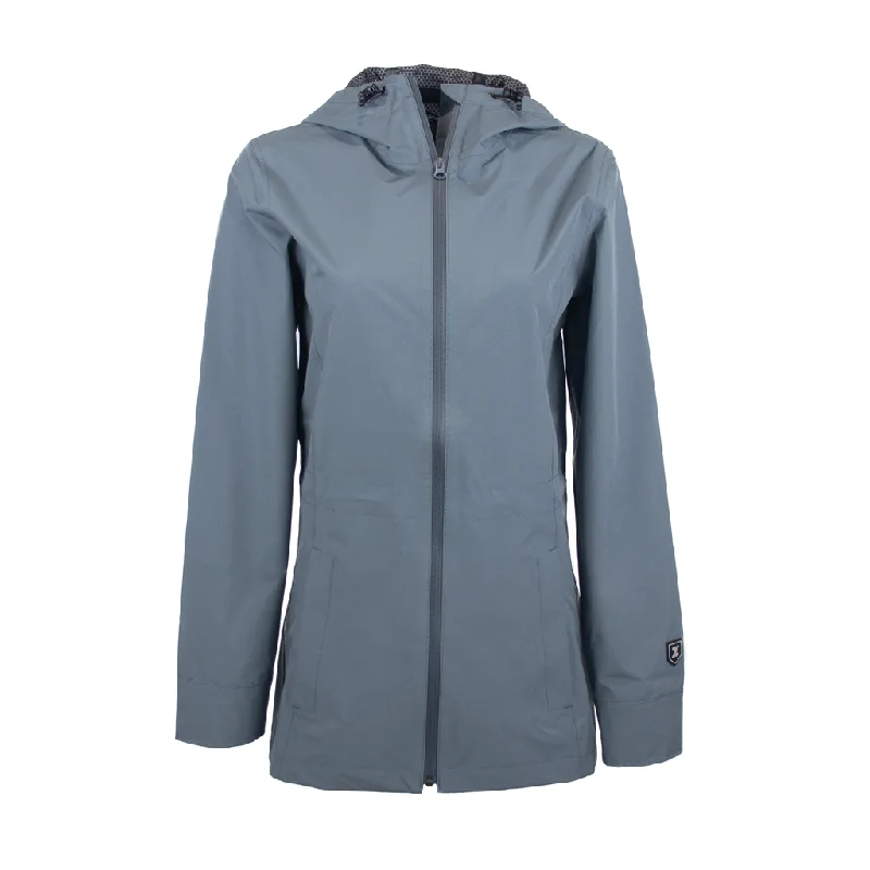 Zusa Women's Charcoal North Shore Rain Jacket V-Neck Jacket Boat Neck Jacket Square Neck Jacket Zusa Women's Charcoal North Shore Rain Jacket V-Neck Jacket Boat Neck Jacket Square Neck Jacket