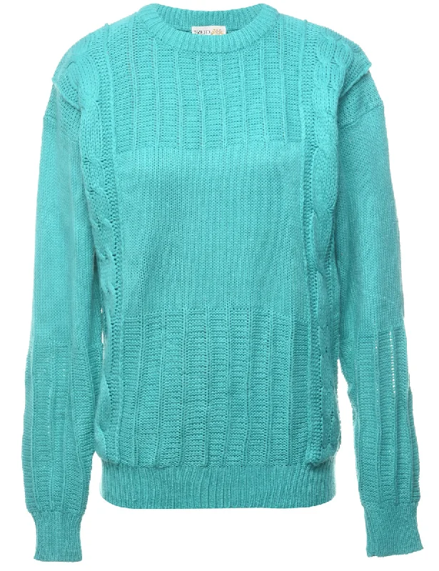 IZOD Turquoise Jumper - S Stretchy Elastic Breathable