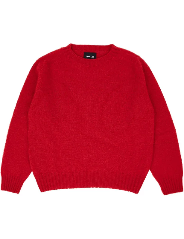 Howlin' Forevernevermore Jumper Flaming Red Velvet Chenille Corduroy