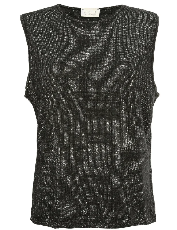 Sleeveless Jumper - L Knit Fabric Woven Fabric Fleece Fabric