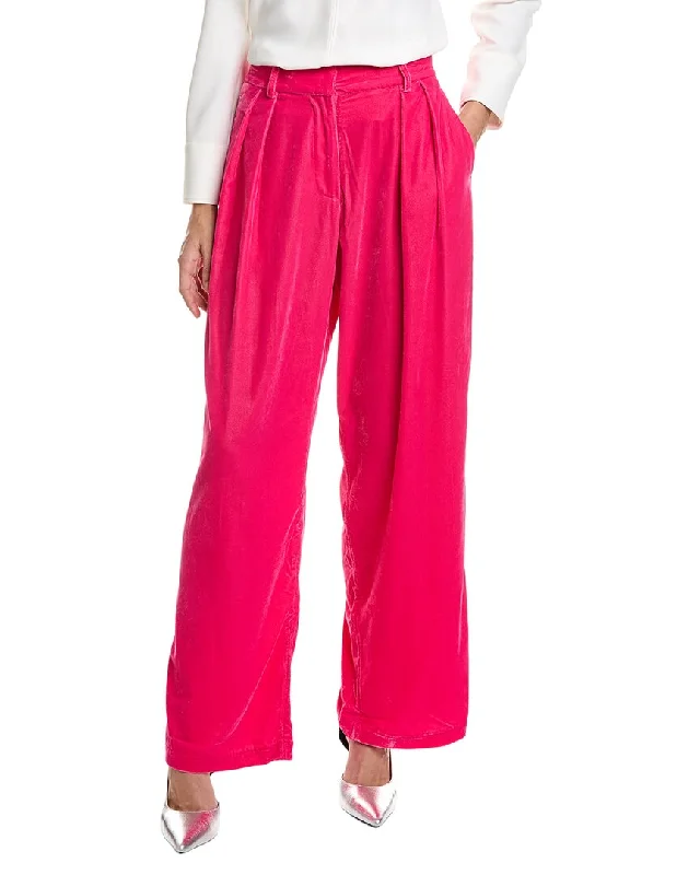 Staud Luisa Pant Trendy Wide-Leg Pants