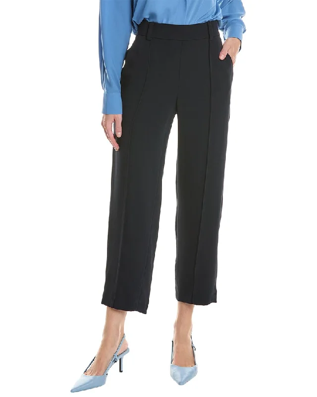 Vince Tapered Pull-On Pant High-Waist Yoga Pants