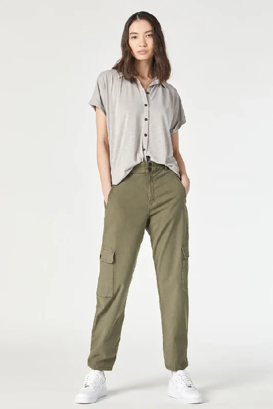 Mavi Elsie High Rise Cargo Pants Classic Flared Pants