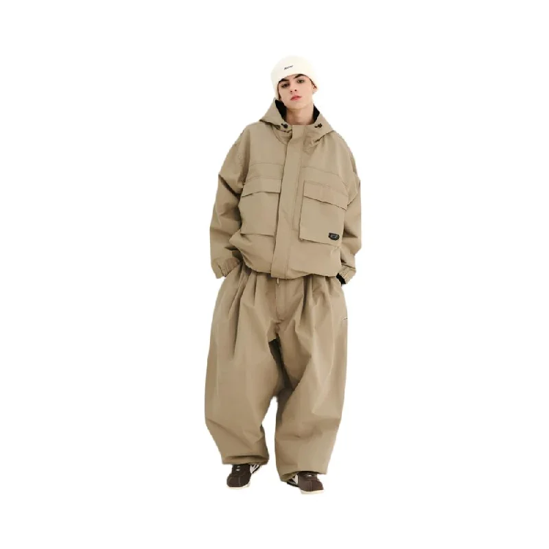 Mild Super Wide Snowboard Pants Modern Stretch Trousers
