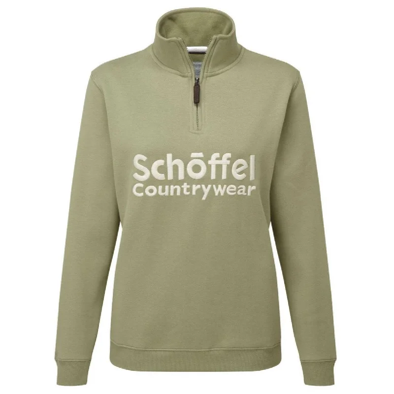 Schoffel Ladies St Issey Sweatshirt Hoodie with Mesh Breathable Sporty