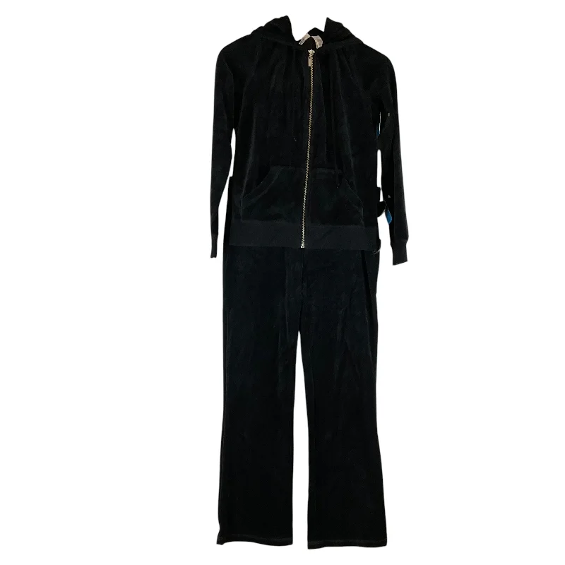 Pants Set 2pc By Liz And Co In Black, Size: M Fashionable Tapered Leg Pants