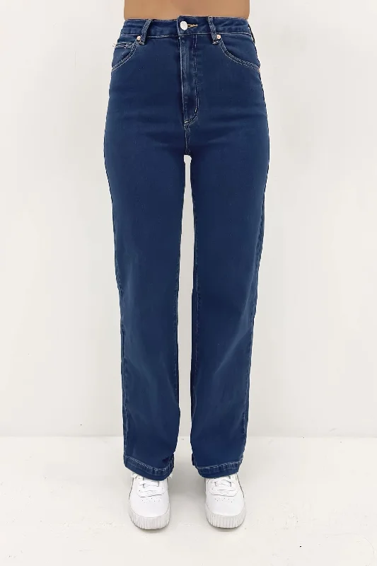 A 94 High & Wide Jean Ruth Classic Button Fly Jeans