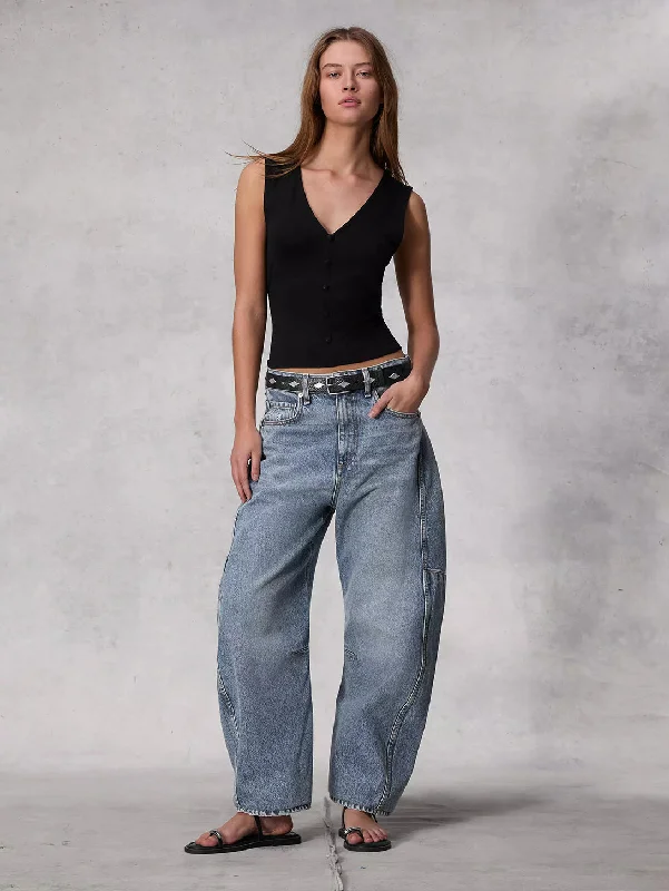 Charlie Barrel Jean - Harmony Trendy Skinny High-Waist Jeans