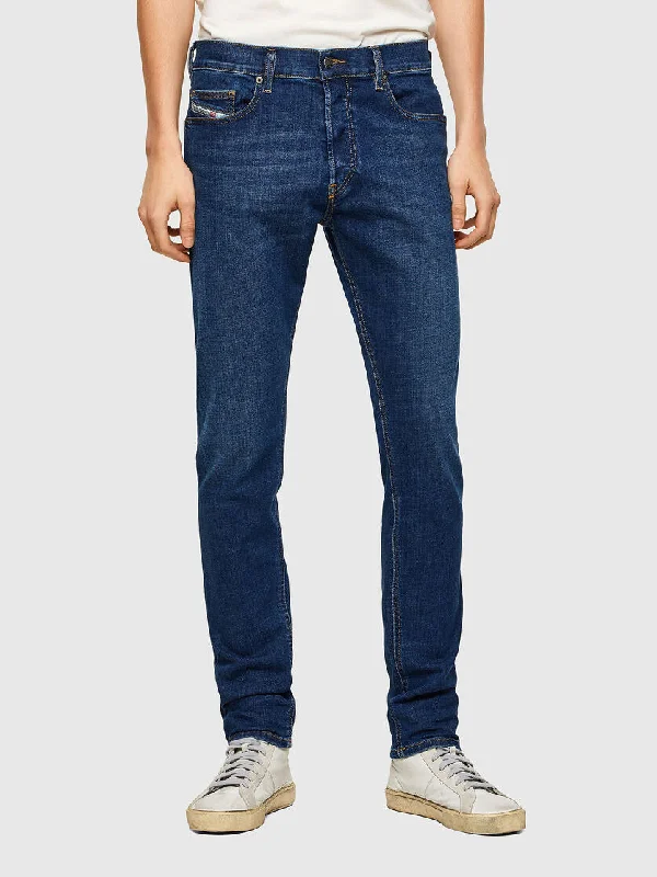 Diesel -  D-Luster Jean - Mid Wash Denim Chic Faded Blue Jeans