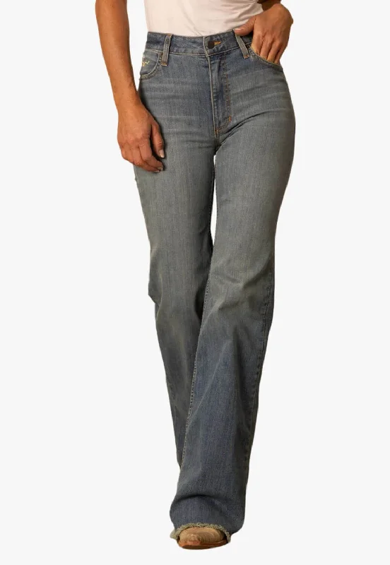 Kimes Ranch Womens Olivia Jean Chic Rolled Cuff Denim Jeans