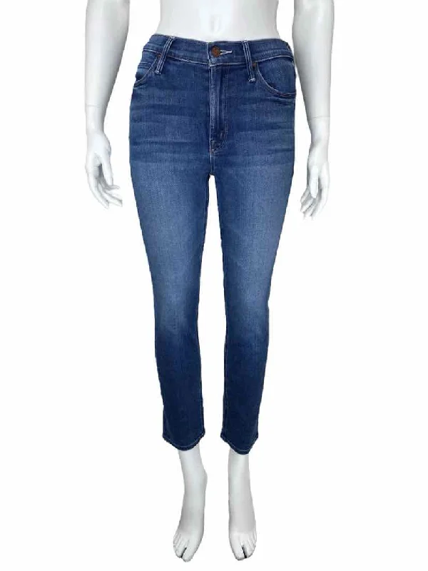 Mother Women's Mid-Rise Dazzler Ankle Jean Sweet and Sassy Size 25 (0) Stylish High-Waist Jeans