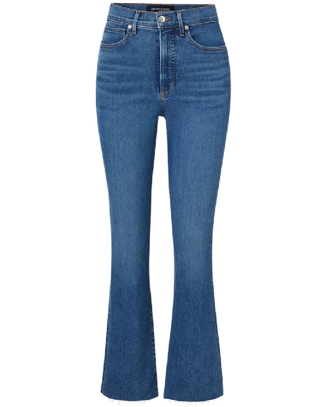 Carolina Skinny Ankle Flare Jean in Nova Classic Button Fly Jeans