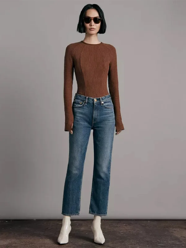 Wren Slim Jean - Huntley Elegant Wide-Leg Jeans