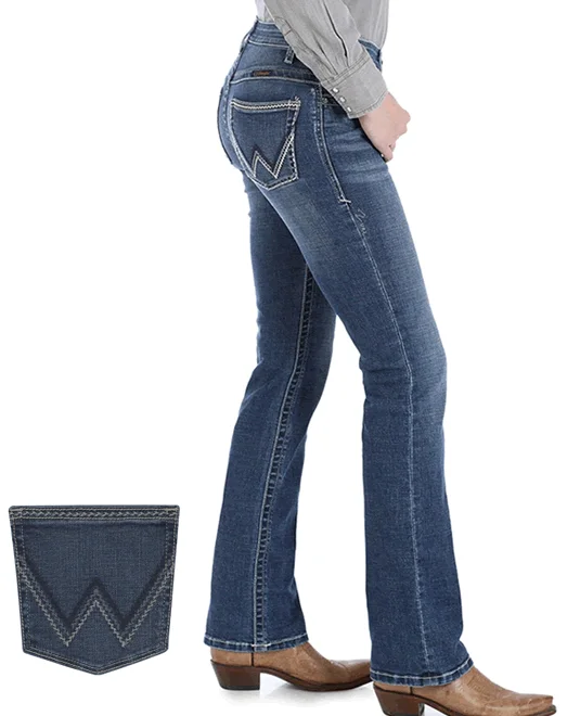 WRW60DS WILLOW ULTIMATE RIDING JEAN Chic Double Waistband Jeans