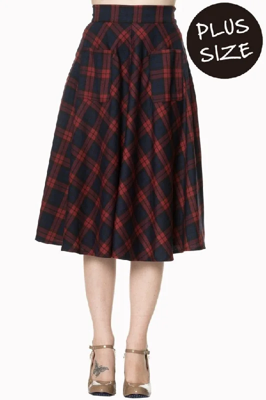 Plus Size Apple Of My Eye Skirt pencil skirt chic