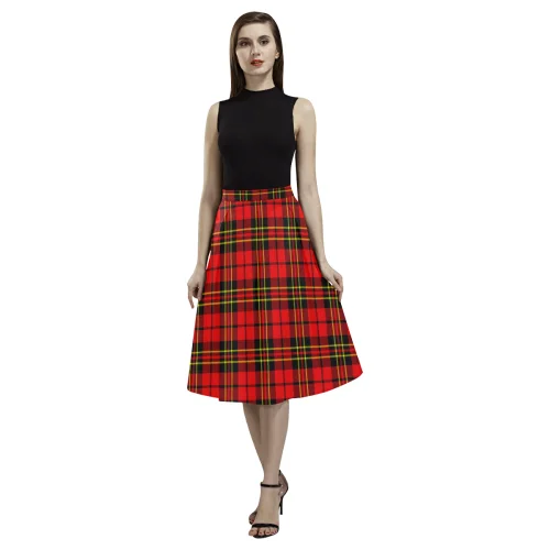 Brodie Modern Tartan Aoede Crepe Skirt lightweight skirt design