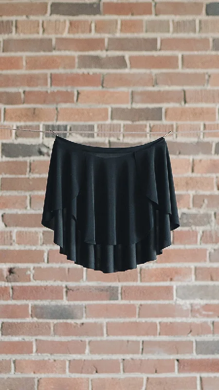 DIANA BLACK SLINKY SKIRT silk skirt luxurious