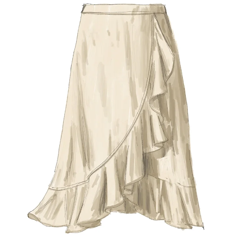 Lady Gaucho's Skirt velvet skirt rich