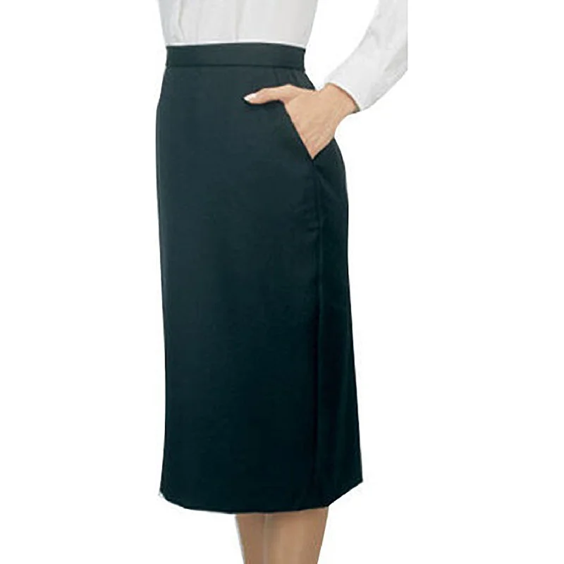 Mid Length Basic Skirt denim skirt classic