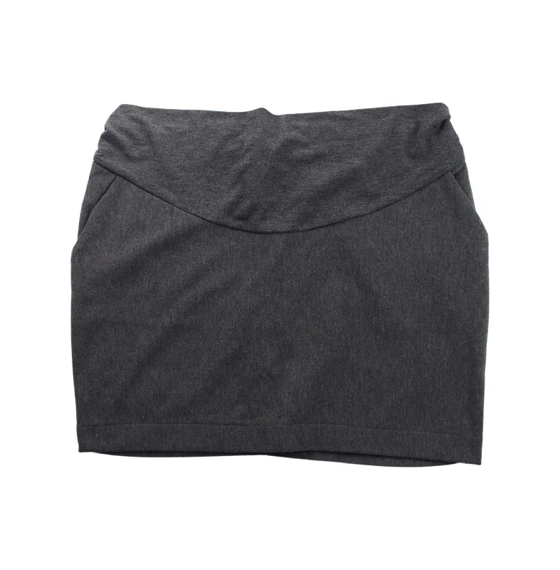 Seraphine Maternity Short Skirt M elastic waist skirt