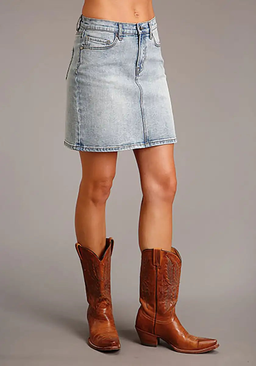 Stetson Stretch Denim Skirt - Women's Skirt flowy skirt hem