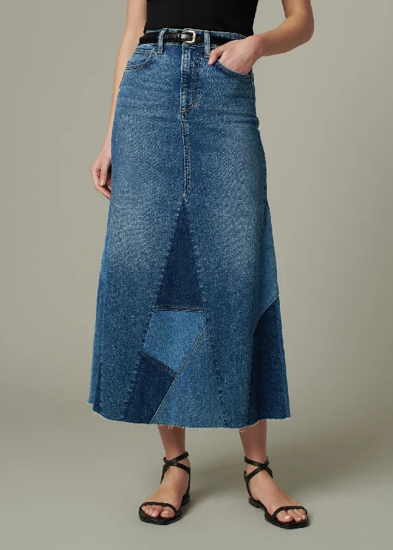 THE BAILEY MAXI SKIRT chiffon skirt lightweight